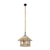 LEDTM® SPIKY 01613 Boho Κρεμαστό Φωτιστικό Οροφής με Ντουί 1 x E27 AC 220-240V IP20 - Μπεζ - Μ43 x Π43 x Y28cm - Image 4
