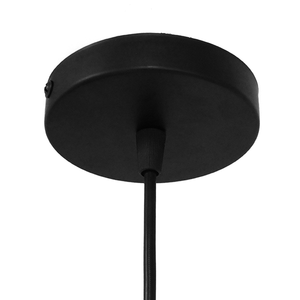 LEDTM® KAIRI 01618 Μοντέρνο Κρεμαστό Φωτιστικό Οροφής με Ντουί 1 x E27 AC 220-240V IP20 - Μαύρο & Λευκό - Μ38 x Π38 x Υ39cm - Image 7