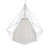 LEDTM® KAIRI 01619 Μοντέρνο Κρεμαστό Φωτιστικό Οροφής με Ντουί 1 x E27 AC 220-240V IP20 - Λευκό - Μ38 x Π38 x Υ39cm - Image 5