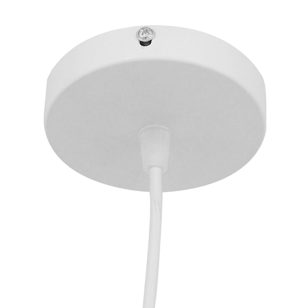 LEDTM® KAIRI 01619 Μοντέρνο Κρεμαστό Φωτιστικό Οροφής με Ντουί 1 x E27 AC 220-240V IP20 - Λευκό - Μ38 x Π38 x Υ39cm - Image 7