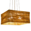 LEDTM® INCASS 01629 Vintage Κρεμαστό Φωτιστικό Οροφής με Ντουί 5 x E27 AC 220-240V IP20 - Μπεζ - Μ40 x Π40 x Υ22.5cm - Image 2