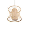 LEDTM® HIBISCUS 01632 Boho Κρεμαστό Φωτιστικό Οροφής με Ντουί 1 x E27 AC 220-240V IP20 - Μπεζ - Μ35 x Π35 x Y30cm - Image 7