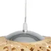 LEDTM® MANGEA 01634 Boho Κρεμαστό Φωτιστικό Οροφής με Ντουί 1 x E27 AC 220-240V IP20 - Μπεζ - Μ32 x Π32 x Υ30cm - Image 9