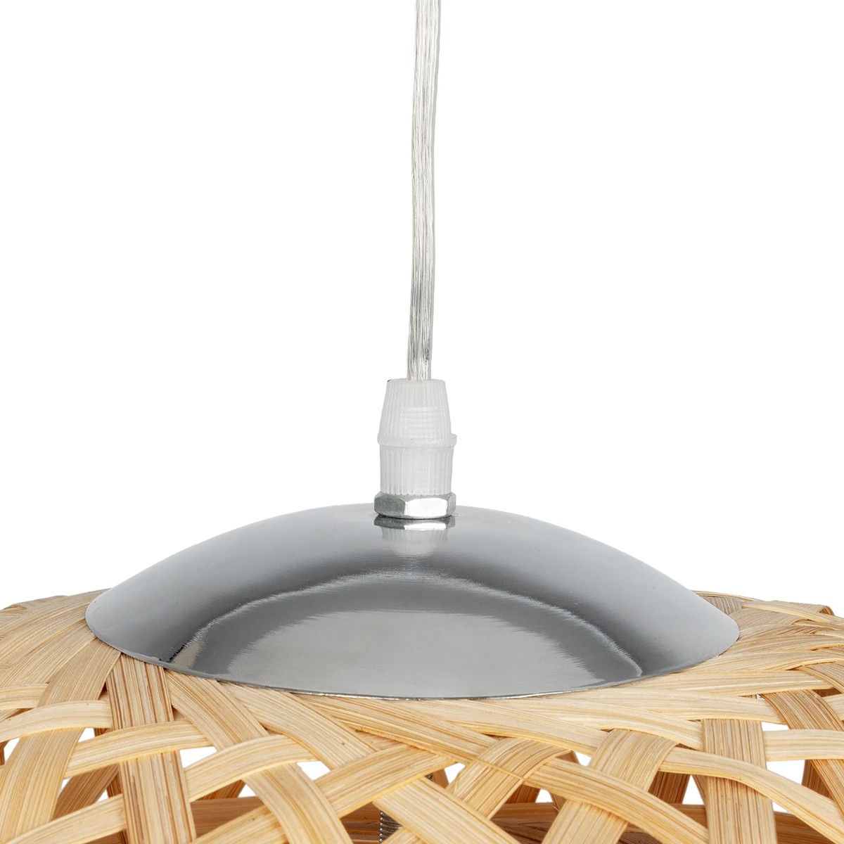 LEDTM® MANGEA 01634 Boho Κρεμαστό Φωτιστικό Οροφής με Ντουί 1 x E27 AC 220-240V IP20 - Μπεζ - Μ32 x Π32 x Υ30cm - Image 9