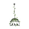LEDTM® NEST 01640 Vintage Κρεμαστό Φωτιστικό Οροφής με Ντουί 1 x E27 AC 220-240V IP20 - Μαύρο & Πράσινο - Μ48 x Π38 x Υ40cm - Image 4