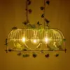 LEDTM® NEST 01647 Vintage Κρεμαστό Φωτιστικό Οροφής με Ντουί 3 x E27 AC 220-240V IP20 - Λευκό & Πράσινο - Μ86 x Π38 x Y37cm - Image 3