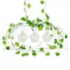 LEDTM® NEST 01647 Vintage Κρεμαστό Φωτιστικό Οροφής με Ντουί 3 x E27 AC 220-240V IP20 - Λευκό & Πράσινο - Μ86 x Π38 x Y37cm - Image 5