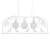 LEDTM® NEST 01647 Vintage Κρεμαστό Φωτιστικό Οροφής με Ντουί 3 x E27 AC 220-240V IP20 - Λευκό & Πράσινο - Μ86 x Π38 x Y37cm - Image 9