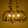 LEDTM® NEST 01648 Vintage Κρεμαστό Φωτιστικό Οροφής με Ντουί 3 x E27 AC 220-240V IP20 - Χάλκινο & Πράσινο - Μ85.5 x Π37.5 x Y38cm - Image 3