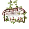 LEDTM® NEST 01648 Vintage Κρεμαστό Φωτιστικό Οροφής με Ντουί 3 x E27 AC 220-240V IP20 - Χάλκινο & Πράσινο - Μ85.5 x Π37.5 x Y38cm - Image 8