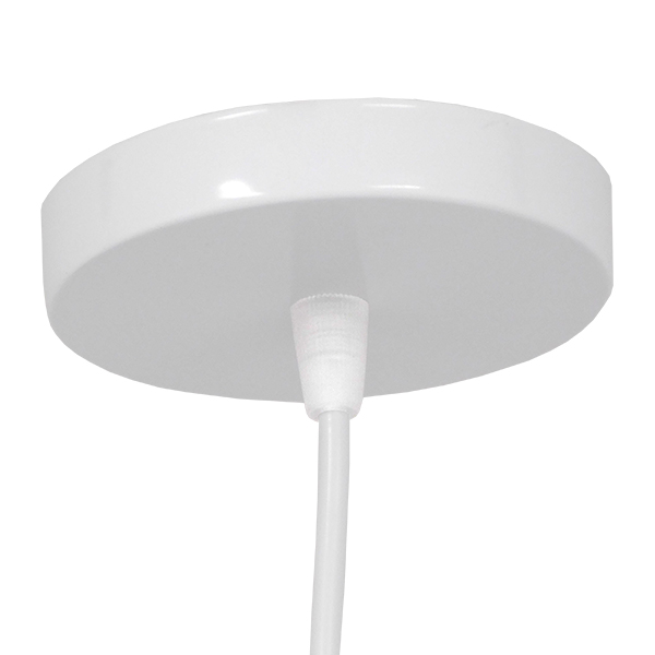 LEDTM® LITTLE MAN 01651 Μοντέρνο Κρεμαστό Φωτιστικό Οροφής με Ντουί 1 x E27 AC 220-240V IP20 - Λευκό - Μ20 x Π20 x Υ40cm - Image 6