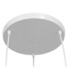 LEDTM® LITTLE MAN 01654 Μοντέρνο Κρεμαστό Φωτιστικό Οροφής με Ντουί 3 x E27 AC 220-240V IP20 - Λευκό - Μ45 x Π45 x Υ40cm - Image 6
