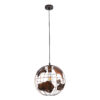 LEDTM® EARTH 01662 Vintage Κρεμαστό Φωτιστικό Οροφής με Ντουί 1 x E27 AC 220-240V IP20 - Χάλκινο - Μ30 x Π30 x Y30cm - Image 4