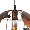 LEDTM® EARTH 01662 Vintage Κρεμαστό Φωτιστικό Οροφής με Ντουί 1 x E27 AC 220-240V IP20 - Χάλκινο - Μ30 x Π30 x Y30cm - Image 8