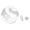 LEDTM® EARTH 01664 Vintage Κρεμαστό Φωτιστικό Οροφής με Ντουί 1 x E27 AC 220-240V IP20 - Λευκό - Μ40 x Π40 x Y40cm - Image 8