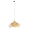 LEDTM® RICEHAT 01666 Boho Κρεμαστό Φωτιστικό Οροφής με Ντουί 1 x E27 AC 220-240V IP20 - Μπεζ - Μ70 x Π70 x Y25cm - Image 2