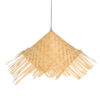 LEDTM® RICEHAT 01666 Boho Κρεμαστό Φωτιστικό Οροφής με Ντουί 1 x E27 AC 220-240V IP20 - Μπεζ - Μ70 x Π70 x Y25cm - Image 3