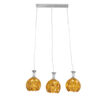 LEDTM® BOUQUET 01671 Μοντέρνο Κρεμαστό Φωτιστικό Οροφής με Ντουί 3 x E27 AC 220-240V IP20 - Πολύχρωμο - Μ64 x Π18 x Υ24cm - Image 3