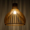 LEDTM® SCANDINAVIA 01697 Boho Κρεμαστό Φωτιστικό Οροφής με Ντουί 1 x E27 AC 220-240V IP20 - Μπεζ - Μ35 x Π35 x Υ35cm - Image 3