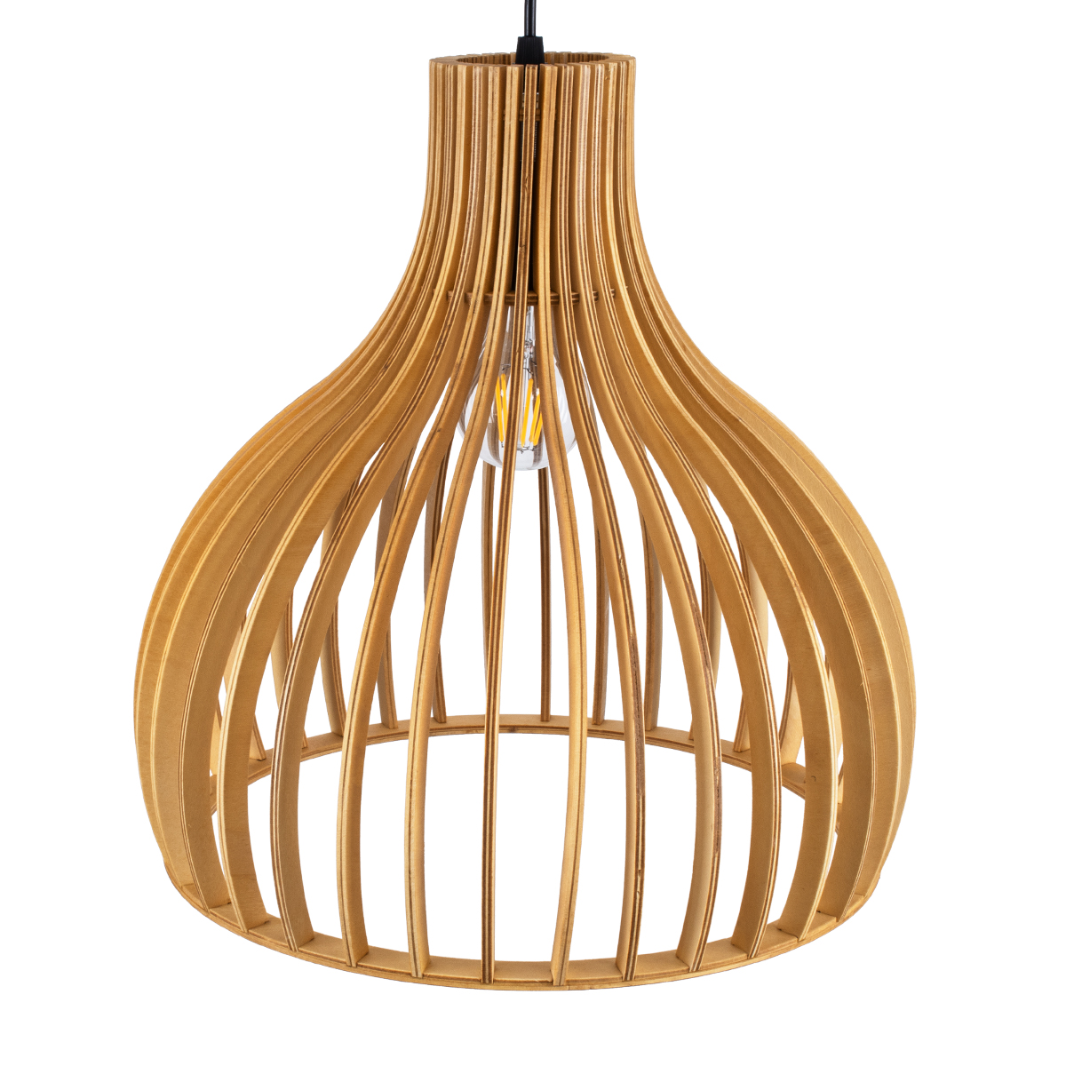 LEDTM® SCANDINAVIA 01697 Boho Κρεμαστό Φωτιστικό Οροφής με Ντουί 1 x E27 AC 220-240V IP20 - Μπεζ - Μ35 x Π35 x Υ35cm - Image 7