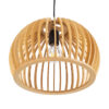 LEDTM® SCANDINAVIA 01698 Boho Κρεμαστό Φωτιστικό Οροφής με Ντουί 1 x E27 AC 220-240V IP20 - Μπεζ - Μ33 x Π33 x Υ20cm - Image 6