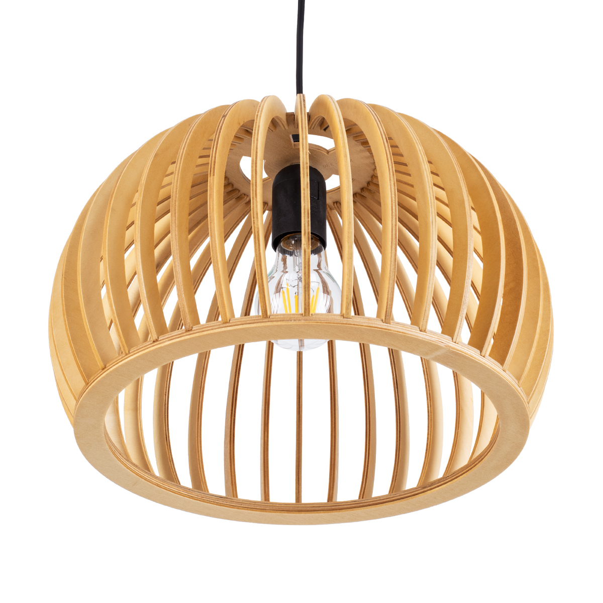 LEDTM® SCANDINAVIA 01698 Boho Κρεμαστό Φωτιστικό Οροφής με Ντουί 1 x E27 AC 220-240V IP20 - Μπεζ - Μ33 x Π33 x Υ20cm - Image 6