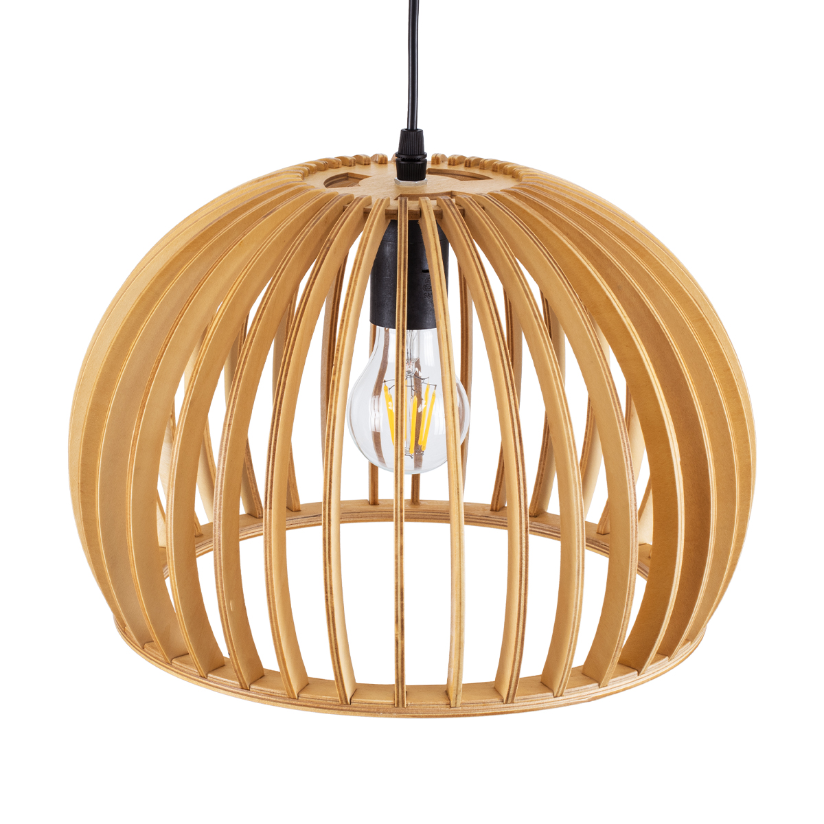 LEDTM® SCANDINAVIA 01698 Boho Κρεμαστό Φωτιστικό Οροφής με Ντουί 1 x E27 AC 220-240V IP20 - Μπεζ - Μ33 x Π33 x Υ20cm - Image 7