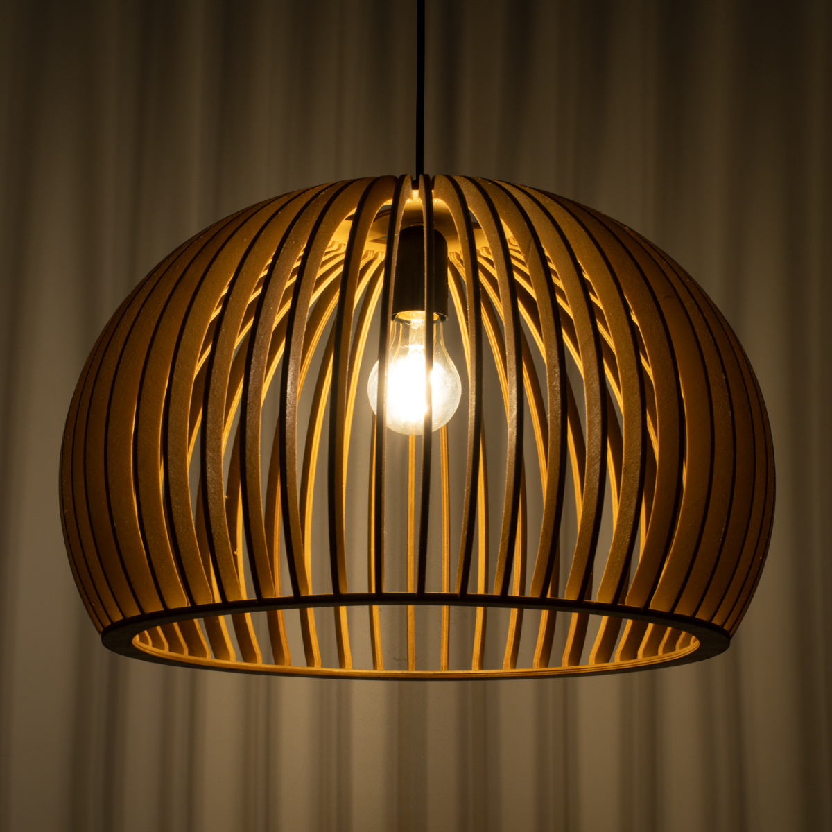 LEDTM® SCANDINAVIA 01699 Boho Κρεμαστό Φωτιστικό Οροφής με Ντουί 1 x E27 AC 220-240V IP20 - Μπεζ - Μ44 x Π44 x Υ28cm - Image 3
