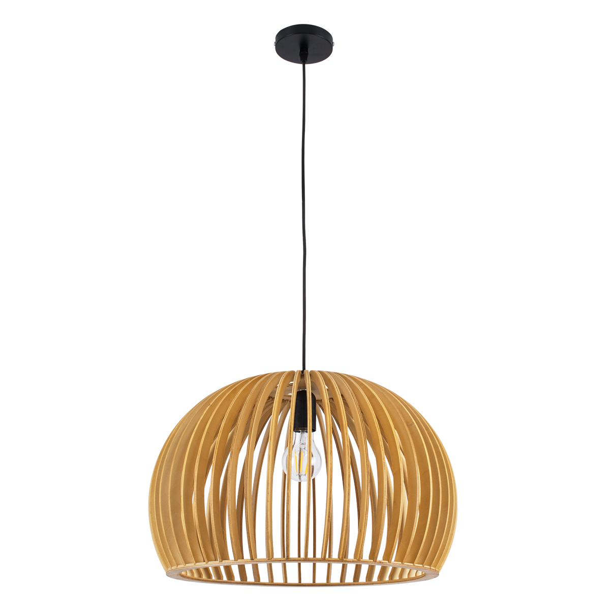 LEDTM® SCANDINAVIA 01699 Boho Κρεμαστό Φωτιστικό Οροφής με Ντουί 1 x E27 AC 220-240V IP20 - Μπεζ - Μ44 x Π44 x Υ28cm - Image 4