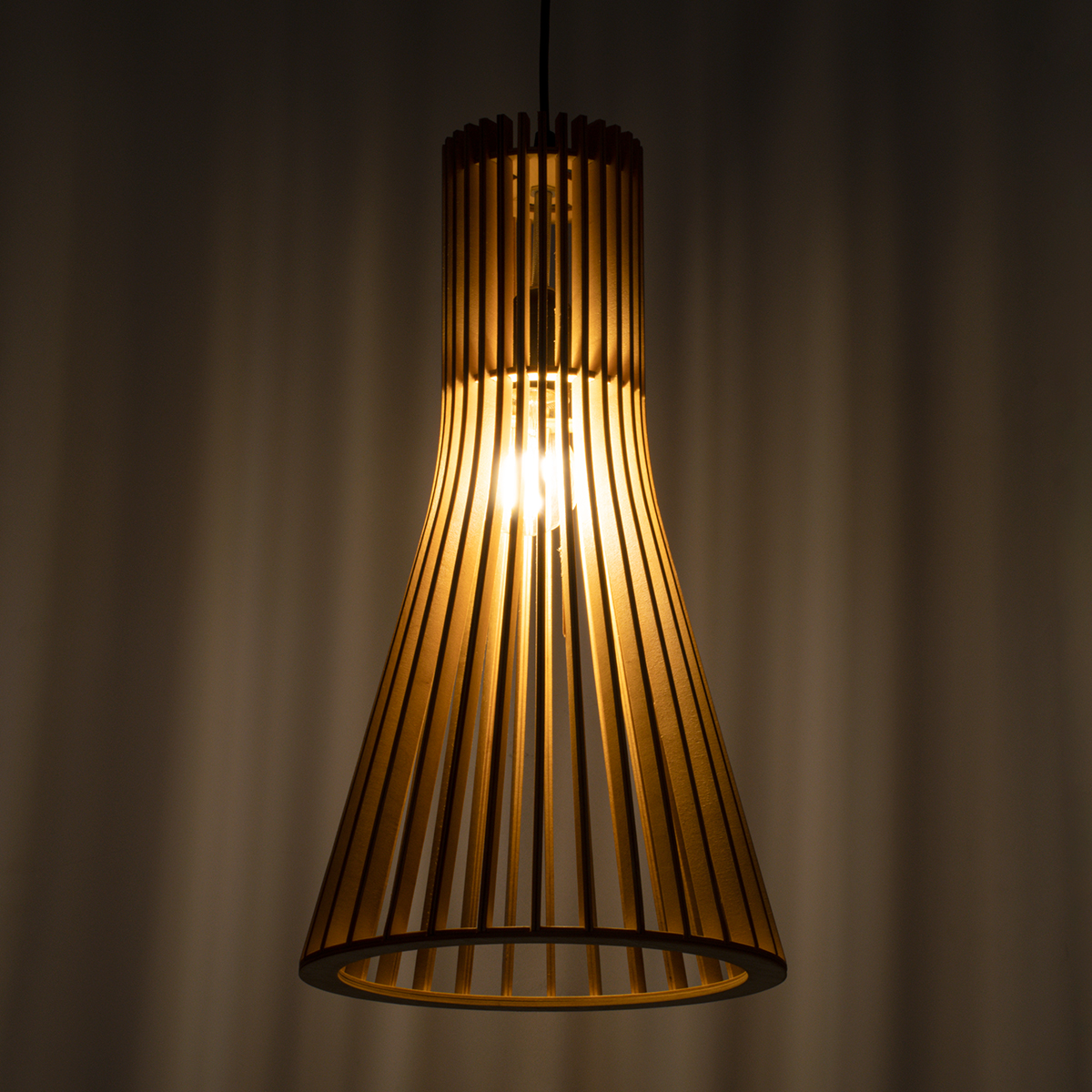 LEDTM® SCANDINAVIA 01700 Boho Κρεμαστό Φωτιστικό Οροφής με Ντουί 1 x E27 AC 220-240V IP20 - Μπεζ - Μ25 x Π25 x Υ45cm - Image 3