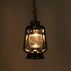 LEDTM® BARBAROSSA 01704 Vintage Κρεμαστό Φωτιστικό Οροφής με Ντουί 1 x E27 AC 220-240V IP20 - Μαύρο - Μ18 x Π18 x Υ28cm - Image 3