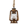 LEDTM® BARBAROSSA 01706 Vintage Κρεμαστό Φωτιστικό Οροφής με Ντουί 1 x E27 AC 220-240V IP20 - Χάλκινο Εφέ Σκουριάς - Μ18 x Π18 x Υ28cm - Image 2