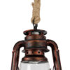 LEDTM® BARBAROSSA 01707 Vintage Κρεμαστό Φωτιστικό Οροφής με Ντουί 1 x E27 AC 220-240V IP20 - Χάλκινο - Μ18 x Π18 x Υ28cm - Image 7