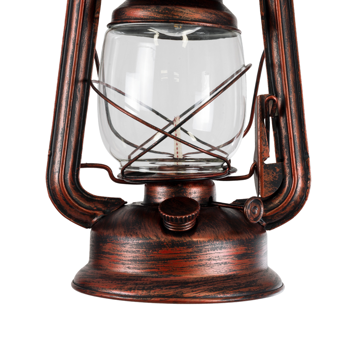 LEDTM® BARBAROSSA 01707 Vintage Κρεμαστό Φωτιστικό Οροφής με Ντουί 1 x E27 AC 220-240V IP20 - Χάλκινο - Μ18 x Π18 x Υ28cm - Image 8