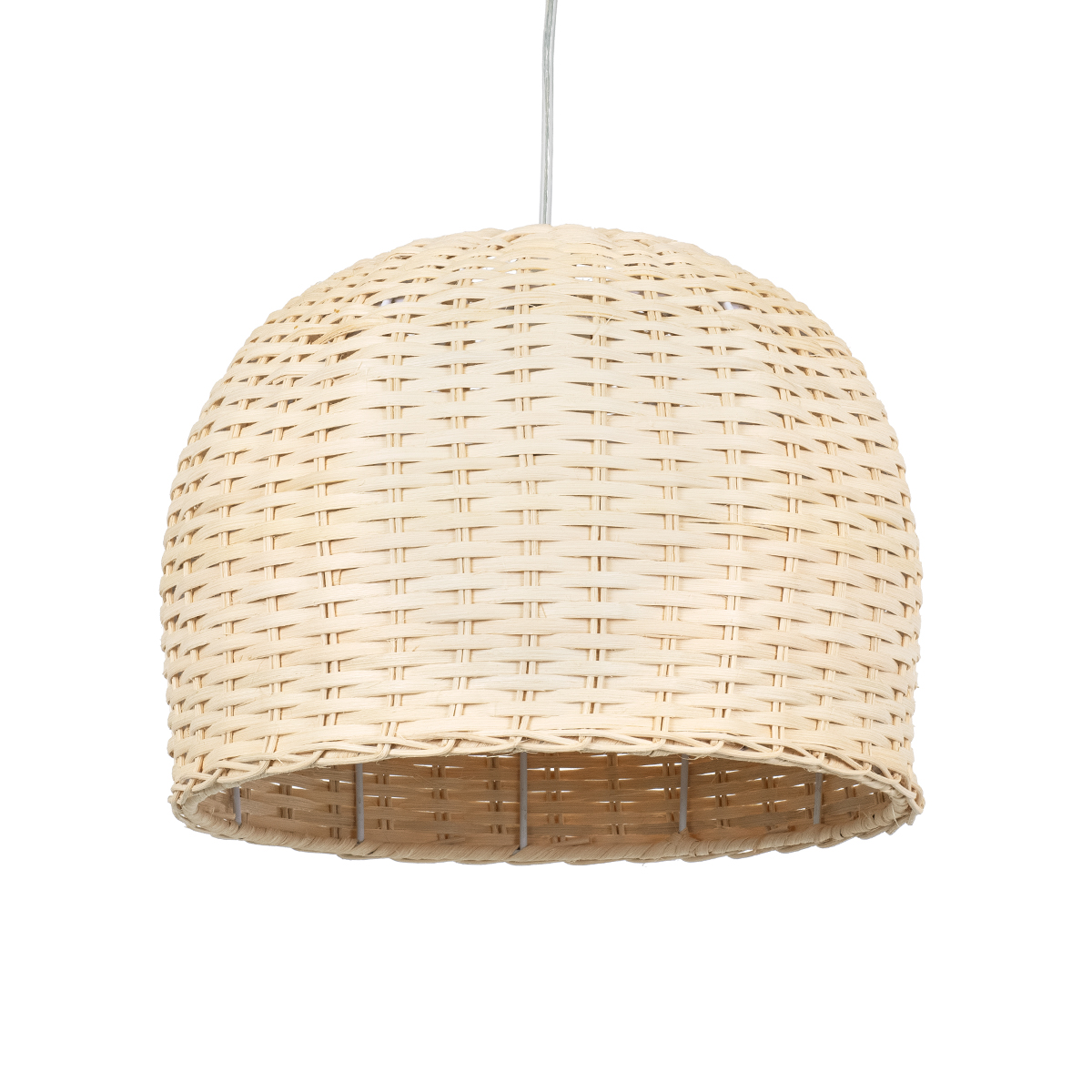 LEDTM® BERMUDA 01708 Boho Κρεμαστό Φωτιστικό Οροφής με Ντουί 1 x E27 AC 220-240V IP20 - Μπεζ - Μ31 x Π31 x Y22cm - Image 6