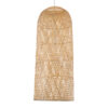 LEDTM® CALERO 01712 Boho Κρεμαστό Φωτιστικό Οροφής με Ντουί 1 x E27 AC 220-240V IP20 - Μπεζ - Μ40 x Π40 x Υ90cm - Image 5