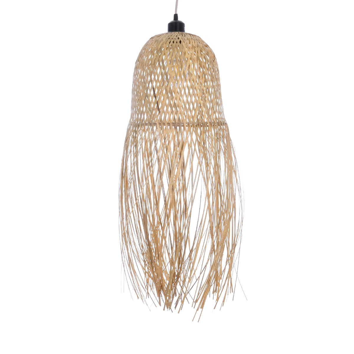 LEDTM® MANILA 01713 Boho Κρεμαστό Φωτιστικό Οροφής με Ντουί 1 x E27 AC 220-240V IP20 - Μπεζ - Μ25 x Π25 x Υ60cm - Image 5