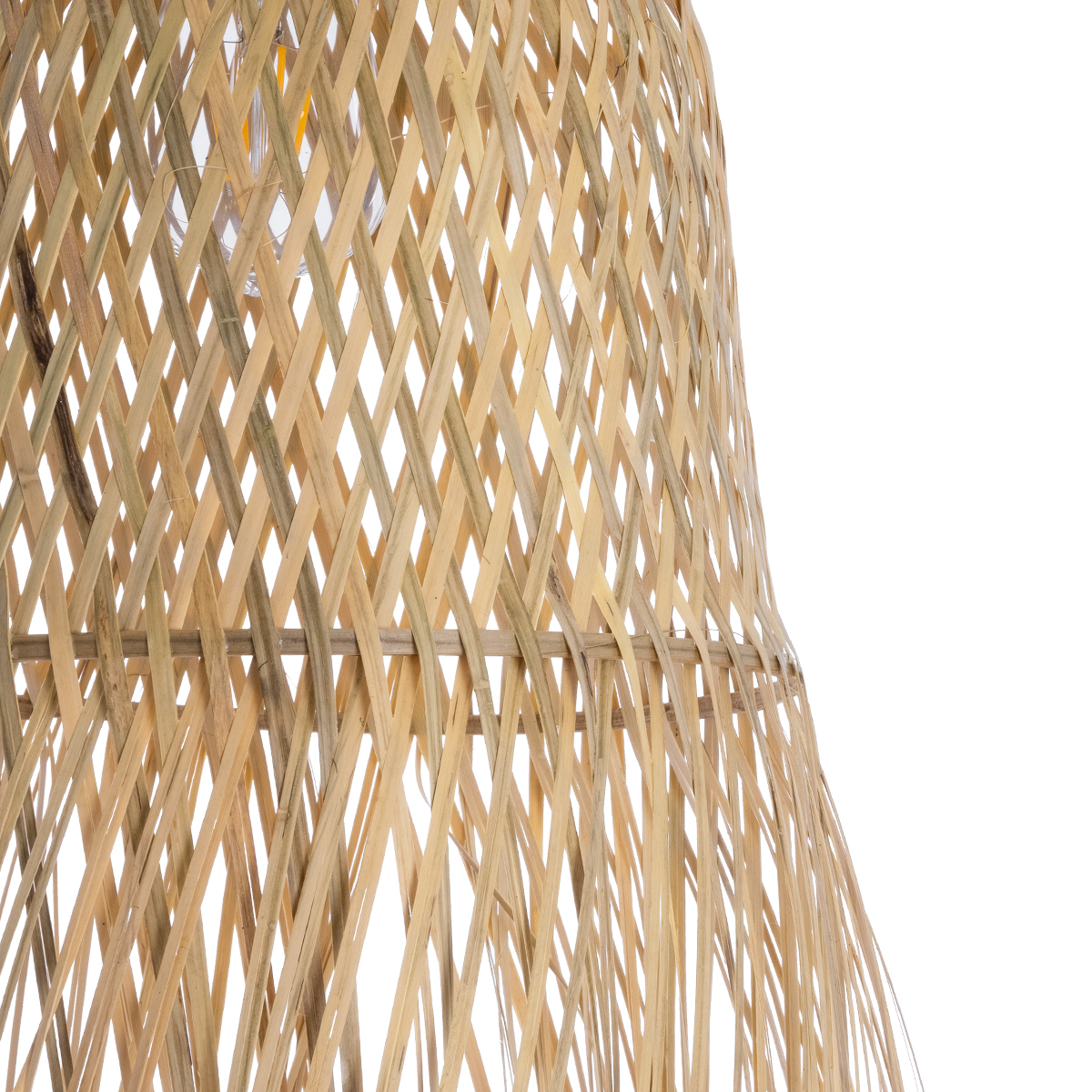 LEDTM® MANILA 01713 Boho Κρεμαστό Φωτιστικό Οροφής με Ντουί 1 x E27 AC 220-240V IP20 - Μπεζ - Μ25 x Π25 x Υ60cm - Image 9