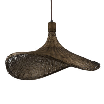 Alternative view of LEDTM® CUBA 01720 Boho Κρεμαστό Φωτιστικό Οροφής με Ντουί 1 x E27 AC 220-240V IP20 - Καφέ - Μ53 x Π53 x Υ30cm