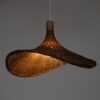 LEDTM® CUBA 01720 Boho Κρεμαστό Φωτιστικό Οροφής με Ντουί 1 x E27 AC 220-240V IP20 - Καφέ - Μ53 x Π53 x Υ30cm - Image 3