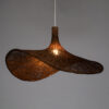 LEDTM® CUBA 01722 Boho Κρεμαστό Φωτιστικό Οροφής με Ντουί 1 x E27 AC 220-240V IP20 - Καφέ - Μ63 x Π63 x Υ32cm - Image 3
