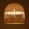 LEDTM® LUCIA 01725 Boho Κρεμαστό Φωτιστικό Οροφής με Ντουί 1 x E27 AC 220-240V IP20 - Μπεζ - Μ40 x Π40 x Y34cm - Image 3