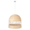 LEDTM® LUCIA 01726 Boho Κρεμαστό Φωτιστικό Οροφής με Ντουί 1 x E27 AC 220-240V IP20 - Μπεζ - Μ60 x Π60 x Y60cm - Image 4