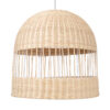 LEDTM® LUCIA 01726 Boho Κρεμαστό Φωτιστικό Οροφής με Ντουί 1 x E27 AC 220-240V IP20 - Μπεζ - Μ60 x Π60 x Y60cm - Image 5