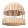 LEDTM® LUCIA 01726 Boho Κρεμαστό Φωτιστικό Οροφής με Ντουί 1 x E27 AC 220-240V IP20 - Μπεζ - Μ60 x Π60 x Y60cm - Image 6