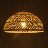 LEDTM® COMORES 01727 Boho Κρεμαστό Φωτιστικό Οροφής με Ντουί 1 x E27 AC 220-240V IP20 - Μπεζ - Μ40 x Π40 x Y20cm - Image 3