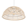 LEDTM® COMORES 01727 Boho Κρεμαστό Φωτιστικό Οροφής με Ντουί 1 x E27 AC 220-240V IP20 - Μπεζ - Μ40 x Π40 x Y20cm - Image 6
