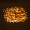 LEDTM® MINORCA 01729 Boho Κρεμαστό Φωτιστικό Οροφής με Ντουί 1 x E27 AC 220-240V IP20 - Μπεζ - Μ30 x Π30 x Υ18cm - Image 3