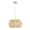 LEDTM® MINORCA 01729 Boho Κρεμαστό Φωτιστικό Οροφής με Ντουί 1 x E27 AC 220-240V IP20 - Μπεζ - Μ30 x Π30 x Υ18cm - Image 4
