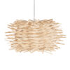 LEDTM® MINORCA 01729 Boho Κρεμαστό Φωτιστικό Οροφής με Ντουί 1 x E27 AC 220-240V IP20 - Μπεζ - Μ30 x Π30 x Υ18cm - Image 5